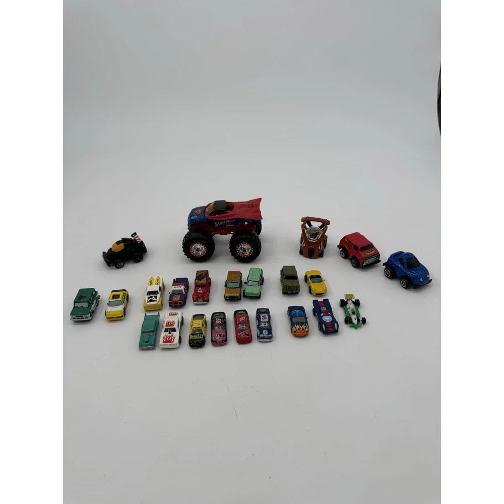 Mixed‎ Lot 23 Diecast Toy Cars Hot Wheels Matchbox Micro Machines Vintage